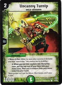 *DM-12 DUEL MASTERS - UNCANNY TURNIP - !!!