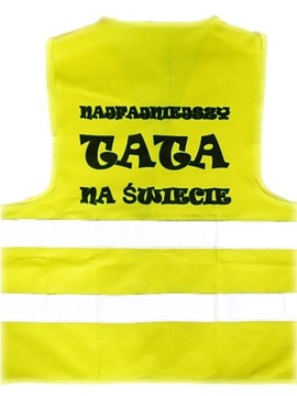 KAMIZELKA NAJFAJNIEJSZY TATA prezent dla taty