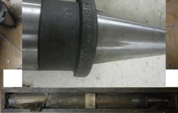 trzpień frezerski PTFe 40/40/500