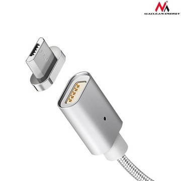 МАГНИТНЫЙ КАБЕЛЬ MICRO USB СМАРТФОН ПЛАНШЕТ LED 1M