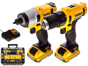 DEWALT DCK211D2T wkrętarka DCD710 klucz udarowy DCF815 10,8V 2x2,0Ah