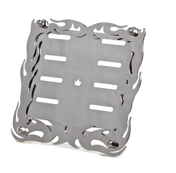 Ramka na tablice motocyklowe FRAME 4 stal nierdzew