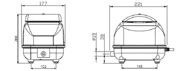 Мембранный насос SECOH JDK-40