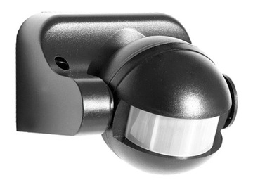 Czujnik ruchu 1200W 180 stopni czarny B50-SES09BL