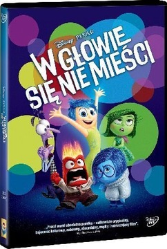 W GŁOWIE SIĘ NIE MIEŚCI Bajka DVD DISNEY PL wys24h