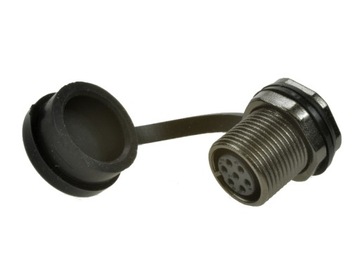 GNIAZDO 7 pin IP67 5A 125V Weipu