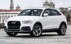 Audi Q3 Карбоновая накладка (полоска) на задний бампер