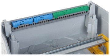 RN65 ПЛАСТИКОВАЯ РАСПРЕДЕЛИТЕЛЬНАЯ ЩИТКА NT 24M 2X 12M N+PE IP65 432X340X161 ДЫМОВАЯ ДВЕРЬ