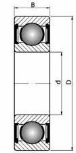 608 2RS ШАРИКОВЫЙ ПОДШИПНИК 8x22x7 мм - комплект 8 шт.