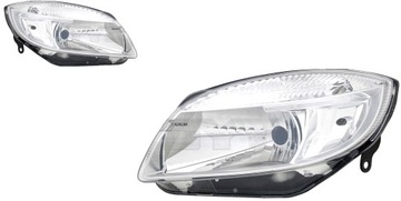 фото ориг. №1, New headlights skoda fabia roomster 07-10 complete