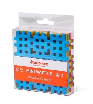 MARIOINEX Klocki Mini Waffle PODSTAWA BAZA 4szt