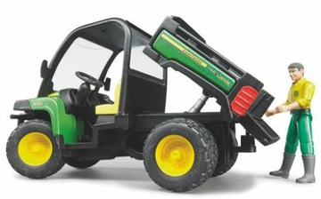 BRUDER 02490 John Deere Gator 855D z kierowcą