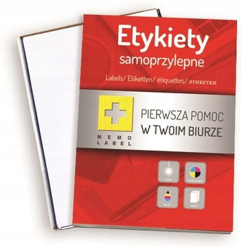 70x37 BIAŁE ETYKIETY PAPIEROWE DO DRUKARKI A4
