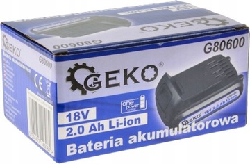 BATERIA AKUMULATOROWA 18V 2Ah Li-ion GEKO OnePower