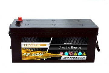 Akumulator DIVINE AGM F3 140Ah C100