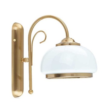 Lampa kinkiet klasyczny złoty PARIS 1-pł 2512 ALFA