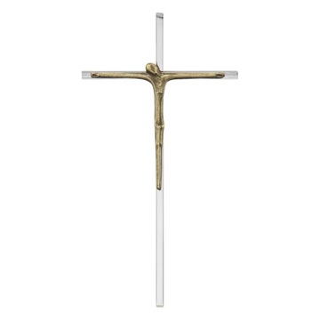 KRZYŻ WISZĄCY DO BIURA DOMU STYLOWY *LUX* 20,5cm