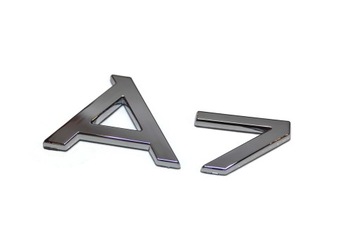 AUDI A7 EMBLEMAT NAPIS ZNACZEK CHROM OKAZJA NOWOŚĆ