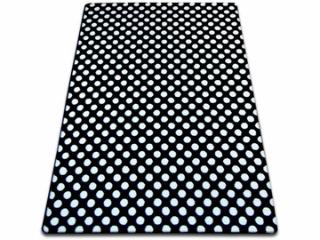 Dywan 180x270 SKANDYNAWSKI GROCHY CZERŃ SK #GR1669