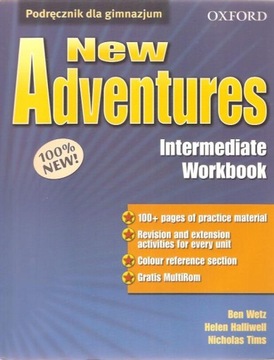 NEW ADVENTURES INTERMEDIATE / Workbook + CD