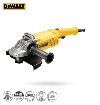 DEWALT DWE490 Угловая шлифовальная машина 230мм 2000Вт