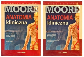 Клиническая анатомия Мура, том I и том II