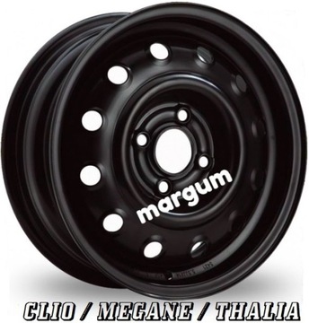 4 FELGI 15 CALI 4x100 ET43 CLIO MEGANE THALIA RENO