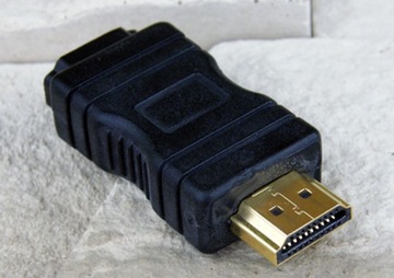 Компьютерный адаптер HDMI-HDMI, штепсельная розетка