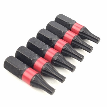 Bity Bit Końcówka wkrętakowa TX 15 x 25mm x 6 szt