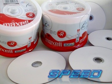 Диски MAXELL DVD-R для печати БЕЛЫЕ для печати 100 шт.