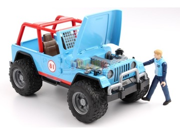 фото ориг. №14, Jeep cross-country blue bruder 02541