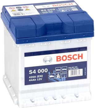 Akumulator 44AH/420A P+ BOSCH SILVER S4 S4000