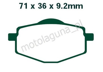 Klocki YAMAHA XC 125 XT XTZ 225 350 600 660 TENERE