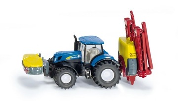 SIKU 1799 TRAKTOR NEW HOLLAND + OPRYSKIWACZ 1:87