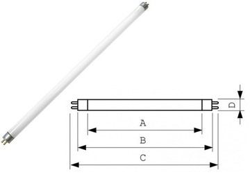 Świetlówka BL T8 F 15W do lamp owadobójczych 45cm