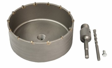 OTWORNICA 150 mm WIDIOWA FREZ DO BETONU KORONKA POD PUSZKĘ PUSZKA SDS PLUS