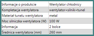 VENTILÁTOR CHLADIČŮ CINQUECENTO CC SEICENTO NOVÝ