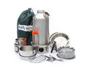 Kelly Kettle Ultimate Scout Kit SST stalowy (1.2 L)