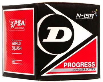 Piłka squash DUNLOP Progress - 1 Red Dot