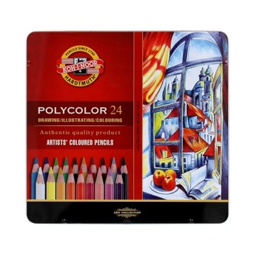 КАРАНДАШ Koh-i-noor POLYCOLOR 3824 24 ЦВЕТА