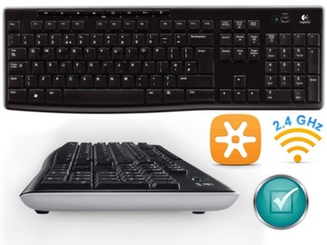 БЕСПРОВОДНАЯ КЛАВИАТУРА LOGITECH K270