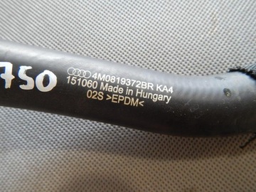 ШЛАНГОВЫЙ ШЛАНГ AUDI Q7 3.0 TFSI 4M0819372BR