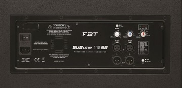 FBT SubLine 112SA — активный сабвуфер