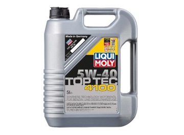 OLEJ LIQUI MOLY TOPTEC 4100 5W40 5L