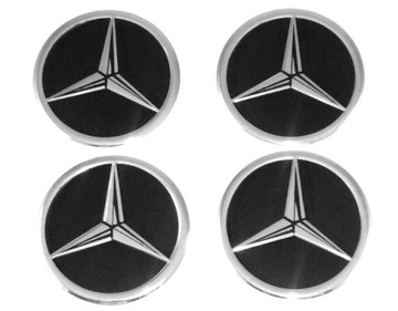 MERCEDES 60mm, emblematy znaczki - KOŁPAKI FELGI