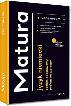 VADEMECUM MATURA Język Niemiecki GREG