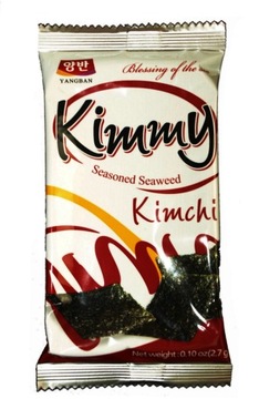 Glony, algi nori o smaku kimchi 2,7g