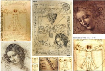 Papier do decoupage KLASYCZNY A4 D0141M - OBRAZY 2