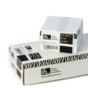 Karty plastikowe PVC ZEBRA Premier Cards 500szt