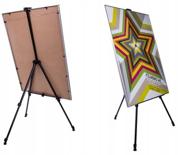 SZTALUGA ALUMINIOWA stojak 190cm statyw tablica100